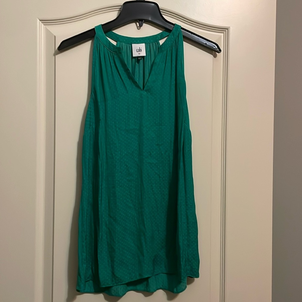 CAbi green tank top